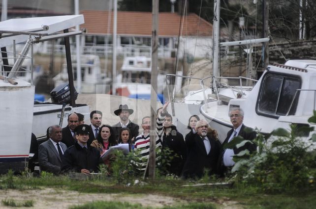 Costa a costa. Las partes verificaron de dónde salieron los disparos desde el distrito costero.