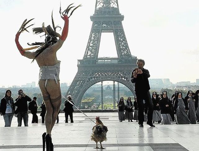 El artista sudafricano Steve Cohen