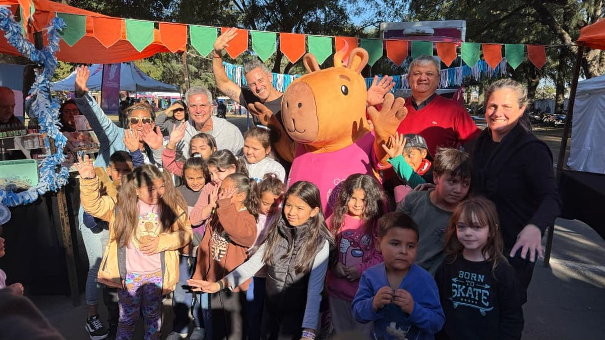 El fan fest de los Juegos Suramericanos pasó por Villa Gobernador Gálvez