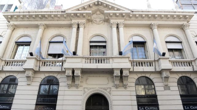 El diario La Capital está ubicado en Sarmiento 763 desde 1889.