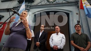 Se realizó un acto donde señalizaron sitios de memoria del terrorismo de Estado