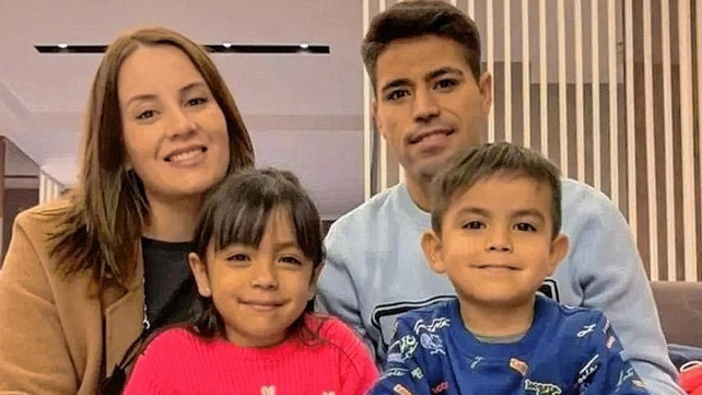 El emotivo reencuentro de Gerónimo Poblete y su familia