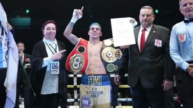 El boxeador argentino venció en las tarjetas al local.