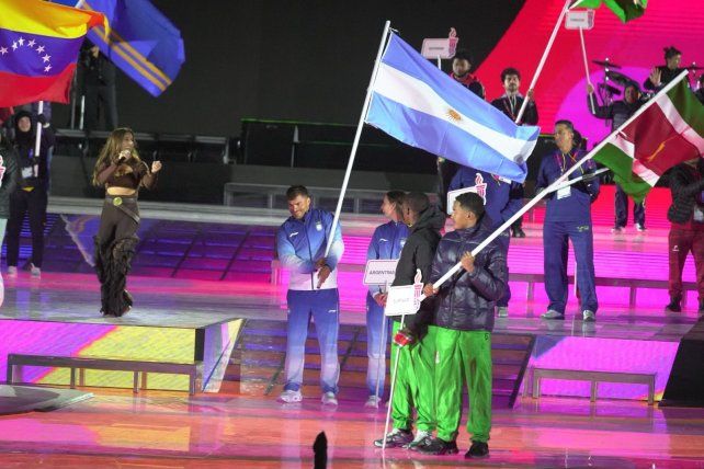 Juegos Suramericanos: el abanderado argentino Rubén Rézola compite en su ciudad
