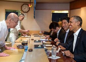 El maestro chef japonés que deleitó a Obama pronostica el final del sushi