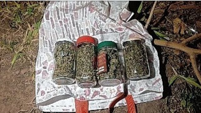 Paraná: vendían cogollos y tenían un chaleco antibalas