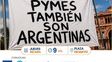 Protesta de pymes frente a la Casa Rosada: La situación es dramática y el futuro, aún peor