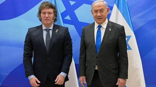 La delegación presidencial partió este sábado a Israel. Karina Milei