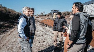 Rogelio Frigerio habló sobre las rutas en la provincia.