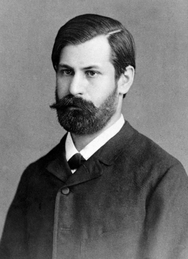 El joven Sigmund Freud.