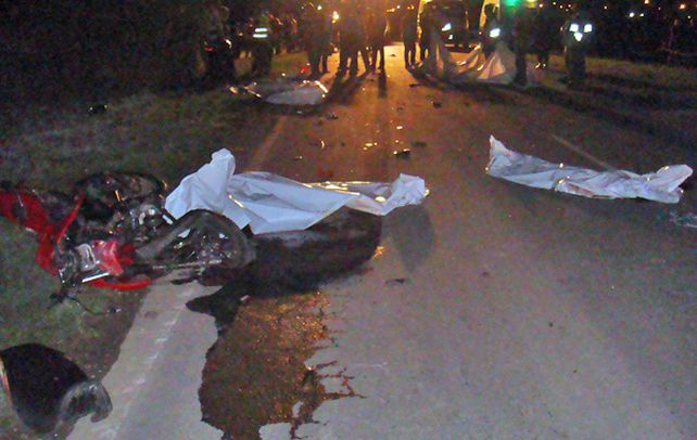El siniestro fue a la altura del kilómetro 23
