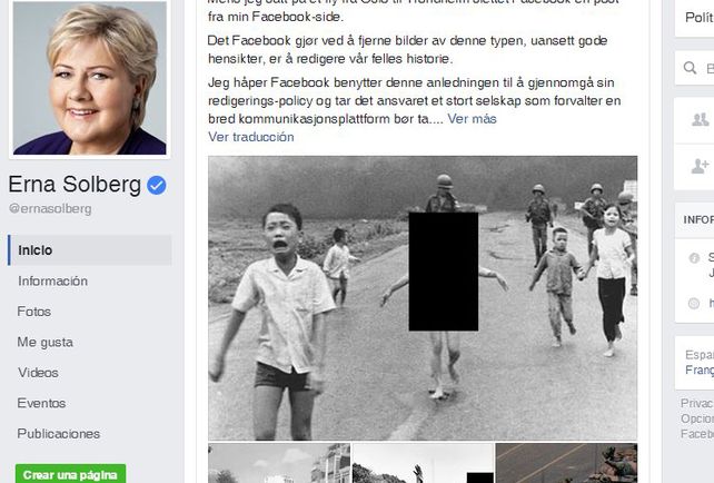 Protagonista. Kim Phuc hoy. Se entristeció por la censura de la red social.