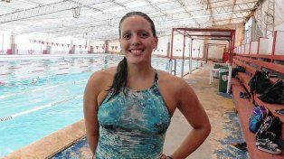 Candela Giordanino competirá en el Sudamericano Juvenil de aguas abiertas.