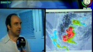 Corral pidió a los vecinos que sean custodios de las bocas de tormenta
