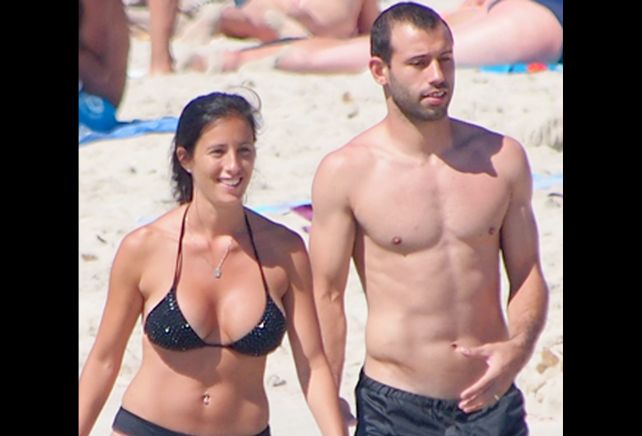 La esposa de Mascherano vs. la novia de Götze