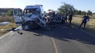 Cuatro integrantes de una familia de Casilda murieron en un accidente en la ruta 41