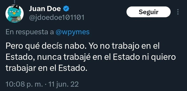 Designaron a otro twittero libertario para ocupar el cargo que dejó Iñaki Gutiérrez