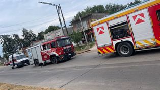 Se produjo un incendio en la zona sudoeste de Rosario