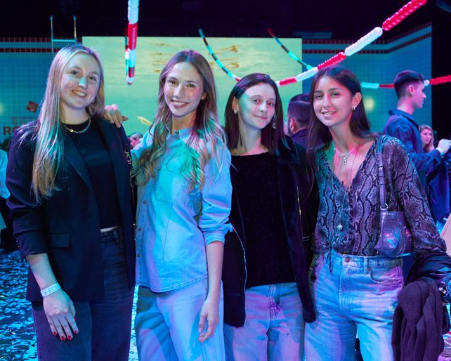 Íngrid Gamboa, Sofia Orso, Magali Allin y Fiorella Dobboletta
