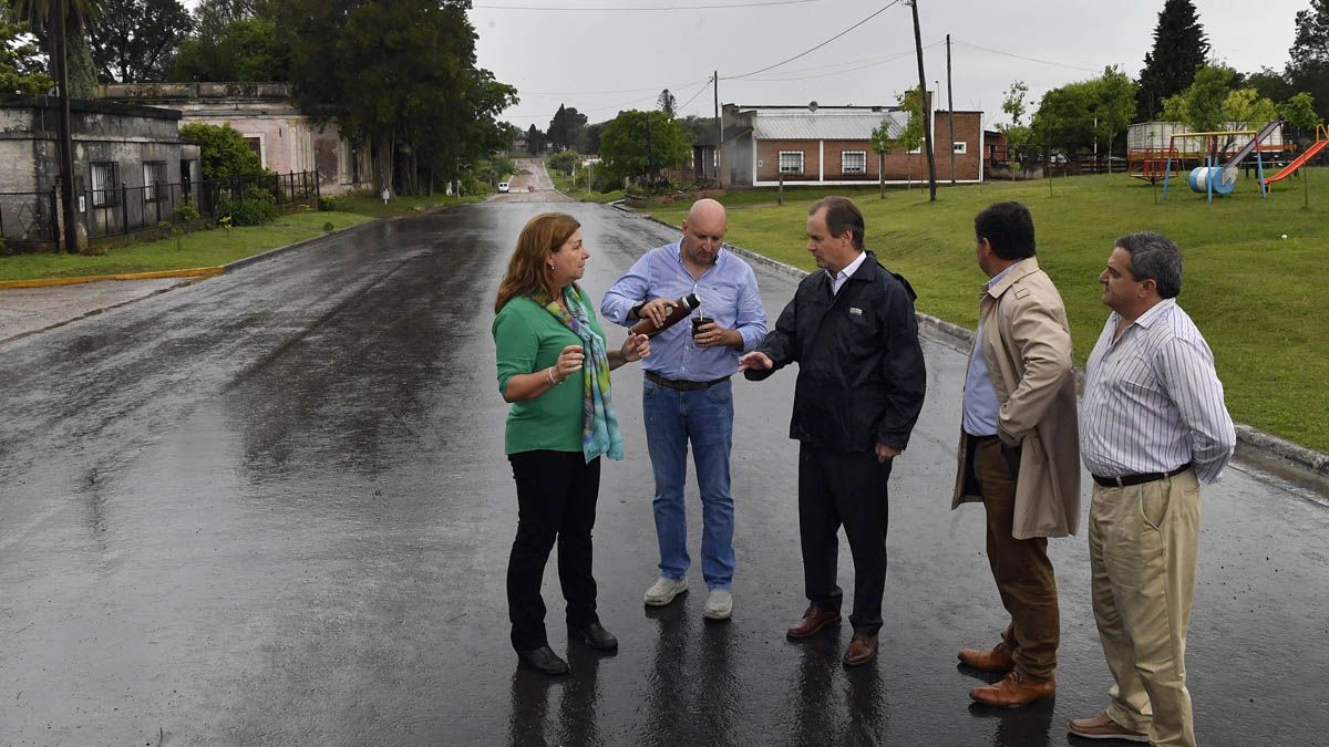 Continúan las obras en accesos a poblaciones a la vera de la ruta 11