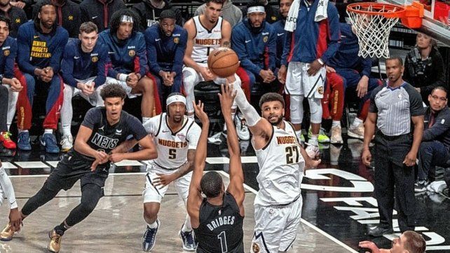 S lido triunfo del campe n Denver ante Brooklyn