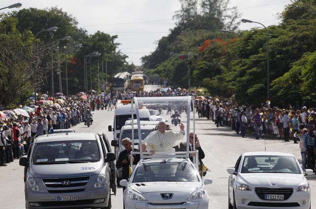 Pastor. A bordo del papamóvil