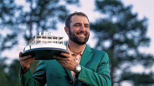 El norteamericano Scottie Scheffler gana su segundo Masters de Augusta.