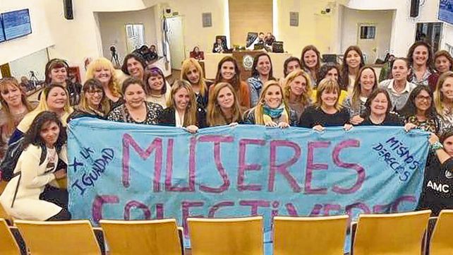 En 2019 cuando se aprobó en el Concejo Municipal la ordenanza de paridad en el transporte público.