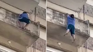 Cómo sigue el estado de salud del hombre que cayó desde un cuarto piso de un edificio céntrico