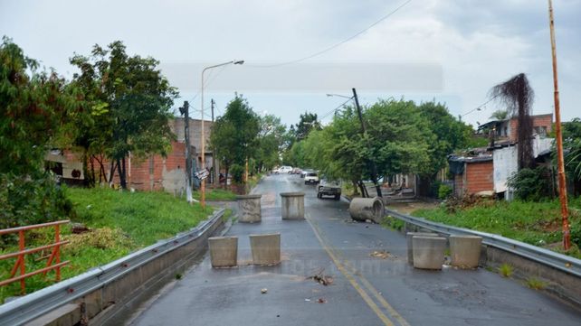 En riesgo. El tránsito por el enlace está interrumpido por problemas de estabilidad.&nbsp;