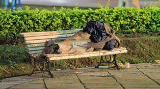Personas en situación de calle están expuestas al frío