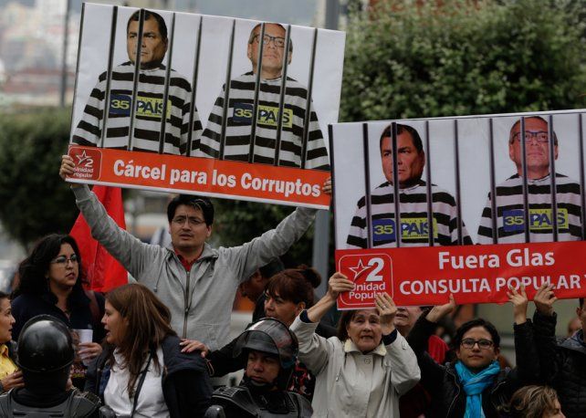 Por la causa Odebrecht detuvieron al vicepresidente de Ecuador Por la causa Odebrecht detuvieron al vicepresidente de Ecuador