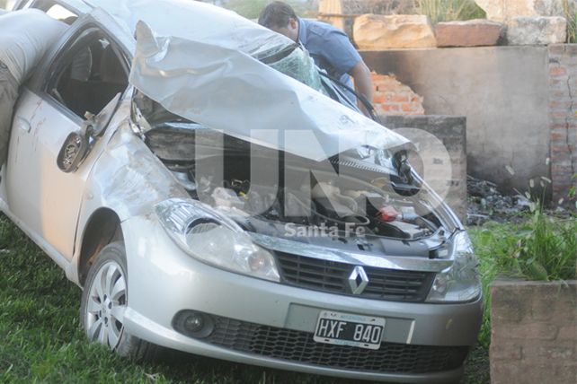 Murió una mujer en un violento accidente en Colastiné
