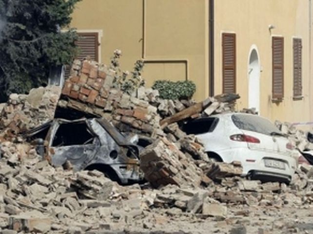 Seis muertos y 50 heridos dejó un terremoto que asoló el norte de Italia