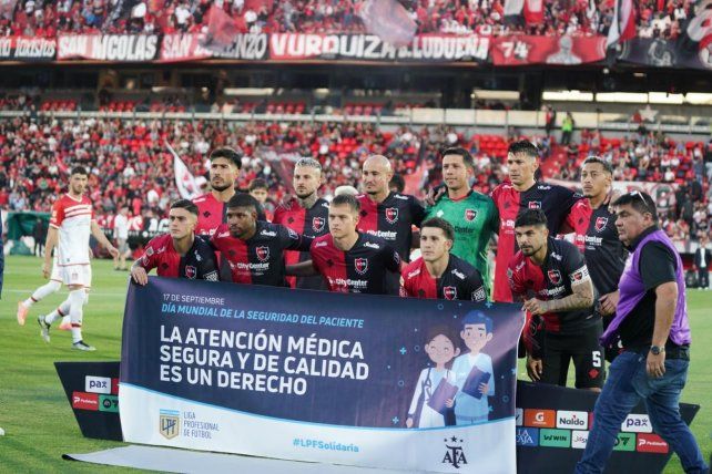 Los once de Newells que salieron a jugar frente a Estudiantes. Luciano Herrera fue el mejor de la Lepra.