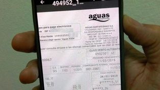 Cómo es la nueva factura digital del servicio de agua potable