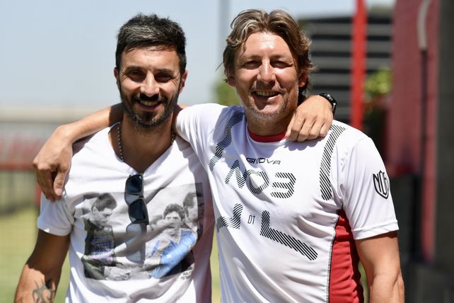 Scocco es otro de los referentes del club que tiene expectativas en el trabajo de Heinze.