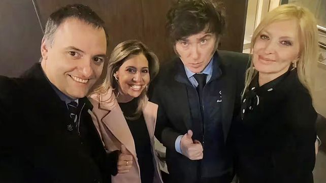 Yuyito Gonzalez le presentó a su hijo su novio presidente