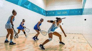 El ráquetbol lleva aportado tres medallas a la delegación argentina.