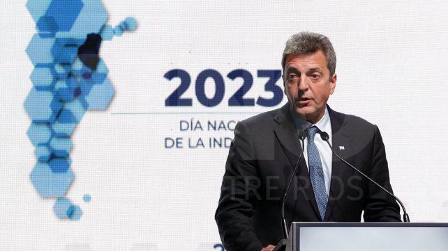 Sergio Massa abrió el Día de la Industria en Paraná.&nbsp;