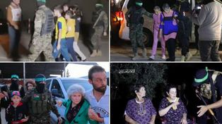 Revelan el método que utilizó Hamas para que los rehenes israelies liberados parezcan felices