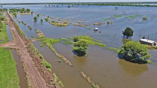 Inundaciones en el norte santafesino: Scaglia presentó un proyecto para declarar la emergencia hídrica. Foto: archivo UNO Santa Fe.
