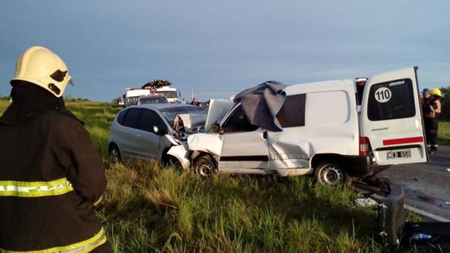 Un choque fatal dejó cuatro muertos, dos de los cuales tenían 6 y 9 años