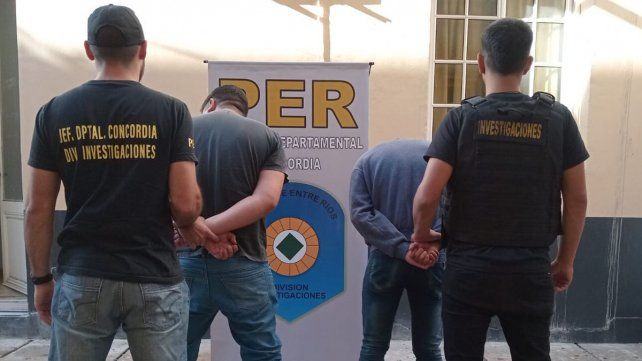 Detuvieron en Concordia a dos hombres acusados de atacar a tiros a un joven.