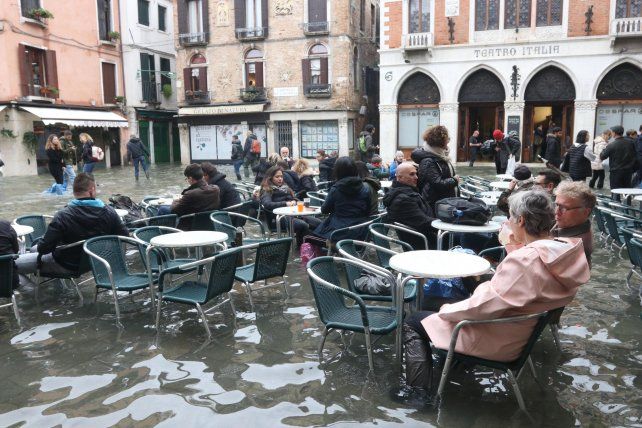 Otro drama que afecta periódicamente a Venecia, el 