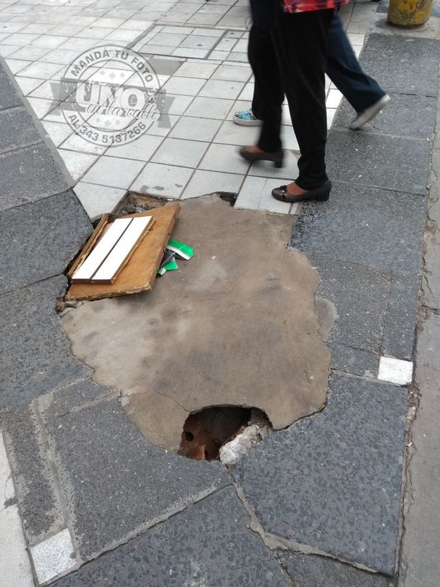 ¿Cuándo van a arreglar la peatonal?