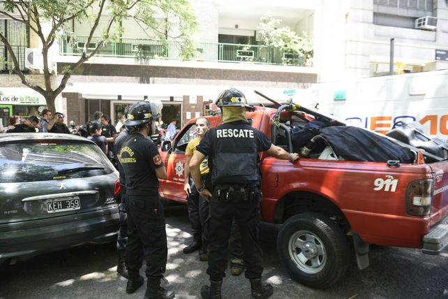 Una mujer murió al caer por el hueco de un ascensor de un edificio de ...