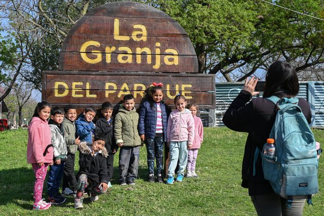 La Granja Educativa del Parque Regional se transformó en un gran atractivo para las familias