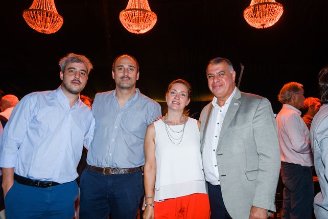 Germán Bittenbinter, Manuel Ruiz Díaz, María Eugenia Mencari y Arturo Otero