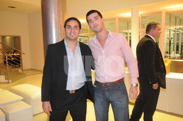 Matías Bazán y Emanuel Cardoso.